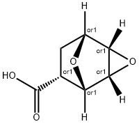 3,8-Dioxatricyclo[3.2.1.02,4]octane-6-carboxylicacid,(1R,2S,4R,5S,6R)-rel-(9CI) Struktur