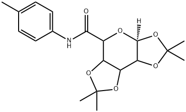 2,2,7,7-tetramethyl-N-(p-tolyl)tetrahydro-5H-bis([1,3]dioxolo)[4,5-b:4,5-d]pyran-5-carboxamide Struktur