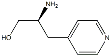 4-Pyridinepropanol,-bta--amino-,(-bta-S)-(9CI) Struktur