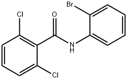 N-(2-bromophenyl)-2,6-dichlorobenzamide Struktur