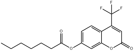 Oenanthacid-4-(trifluorMethyl)-uMbelliferone Struktur