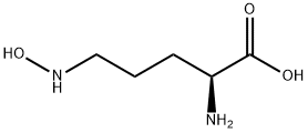 delta-N-hydroxyornithine Struktur