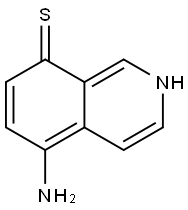 8-Isoquinolinethiol,5-amino-(9CI) Struktur