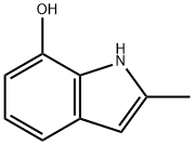 1H-Indol-7-ol,2-methyl-(9CI) Struktur