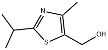 5-Thiazolemethanol,4-methyl-2-(1-methylethyl)-(9CI) Struktur