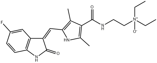 Sunitinib N-Oxide Struktur