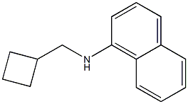 N-(cyclobutylmethyl)naphthalen-1-amine Struktur