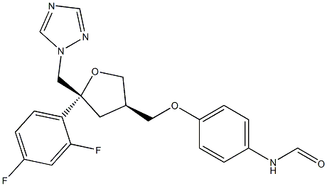 Posaconazole Impurity 44 Struktur