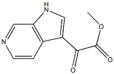 methyl 2-oxo-2-(1H-pyrrolo[2,3-c]pyridin-3-yl)acetate Struktur