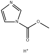 1H-Imidazole-1-carboxylic acid, methyl ester, conjugate monoacid (9CI) Struktur