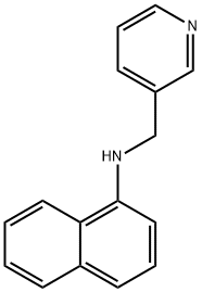 N-((pyridin-3-yl)methyl)naphthalen-1-amine Struktur