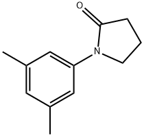 1-(3,5-dimethylphenyl)-2-pyrrolidinone Struktur