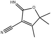 3-Furancarbonitrile,2,5-dihydro-2-imino-4,5,5-trimethyl-(9CI)