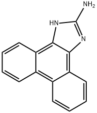 2-aminophenanthroimidazole Struktur