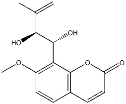 MURRANGATIN, 37126-91-3, 結(jié)構(gòu)式