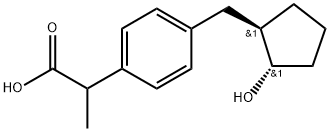 rac trans-Loxoprofen Alcohol Struktur