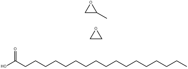 POLYOXYETHYLENE 25 PROPYLENE GLYCOL STEARATE Struktur