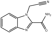 1H-Benzimidazole-2-carboxamide,1-(cyanomethyl)-(9CI) Struktur