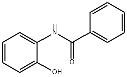 N-(2-hydroxyphenyl)benzamide Struktur