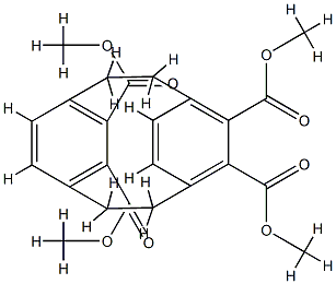 Tricyclo[8.2.2.24,7]hexadeca-4,6,10,12,13,15-hexaene-5,6,11,12-t Struktur