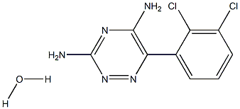 LaMotrigine (hydrate) Struktur