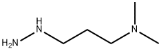 1-?Propanamine, 3-?hydrazinyl-?N,?N-?dimethyl- Struktur