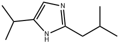 1H-Imidazole,4-(1-methylethyl)-2-(2-methylpropyl)-(9CI) Struktur