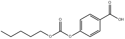 Amyl 4-Carboxyphenyl Carbonate Struktur