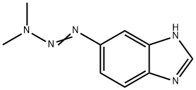 1H-Benzimidazole,5-(3,3-dimethyl-1-triazenyl)-(9CI) Struktur