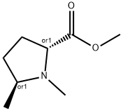 D-Proline, 1,5-dimethyl-, methyl ester, (5S)-rel- (9CI) Struktur