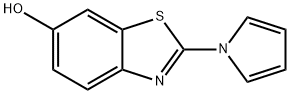 6-Benzothiazolol,2-(1H-pyrrol-1-yl)-(9CI) Struktur