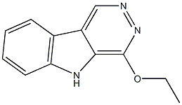 5H-Pyridazino[4,5-b]indole,4-ethoxy-(9CI) Struktur