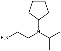 1,2-Ethanediamine,N-cyclopentyl-N-(1-methylethyl)-(9CI) Struktur