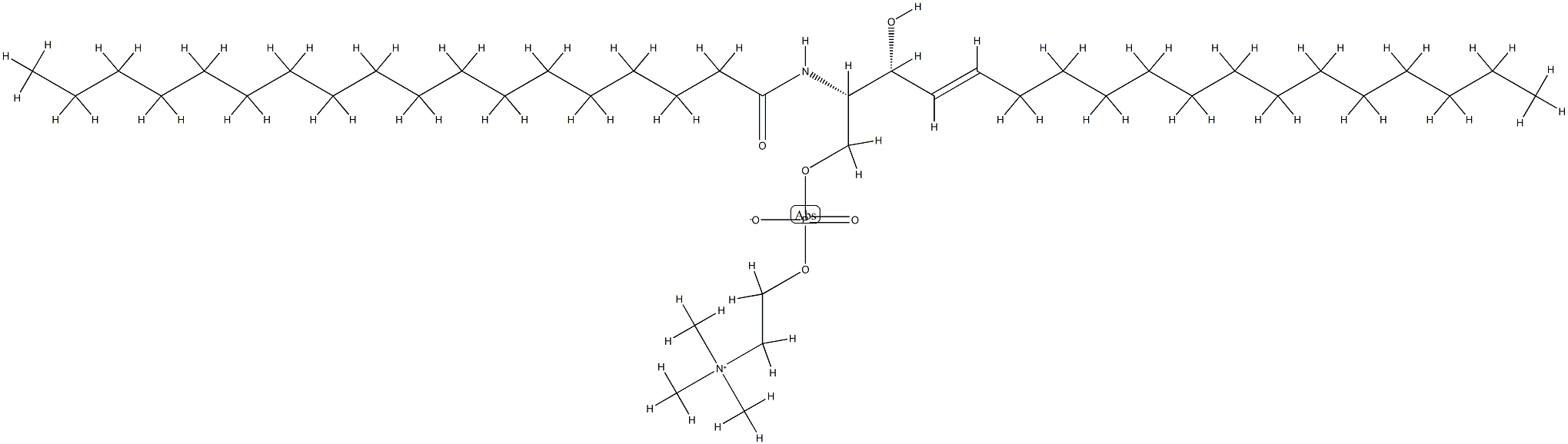 SphingoMyelin (Brain, Porcine) Struktur