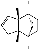 (1S,2S,6S,7R)-2α,6α-Dimethyltricyclo[5.2.1.02,6]deca-3-ene Struktur