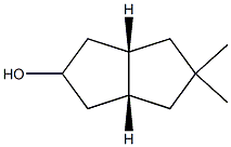 2-Pentalenol,octahydro-5,5-dimethyl-,(2-alpha-,3a-bta-,6a-bta-)-(9CI) Struktur