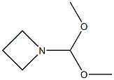 Azetidine,1-(dimethoxymethyl)-(9CI) Struktur