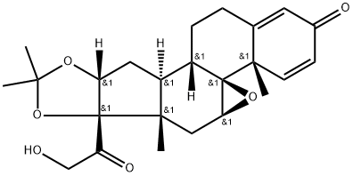 Desonide 9, 11-Epoxide Struktur