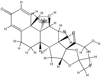 9±-Bromodesonide Struktur