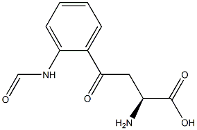 N'-formyl-L-Kynurenine Struktur