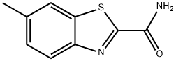 2-Benzothiazolecarboxamide,6-methyl-(9CI) Struktur