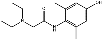 4-Hydroxylidocaine Struktur