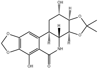 dihydronarciclasine Struktur