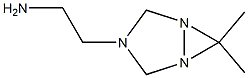 1,3,5-Triazabicyclo[3.1.0]hexane-3-ethanamine,6,6-dimethyl-(9CI) Struktur