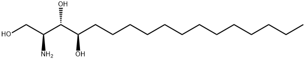 4-hydroxysphinganine (C17 base) Struktur