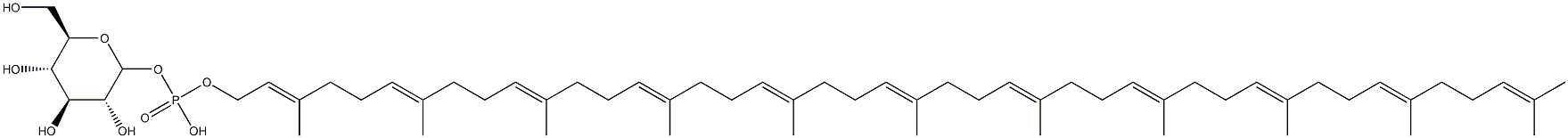 polyisoprenol phosphate glucose Struktur