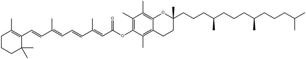 tocopheryl retinoate Struktur