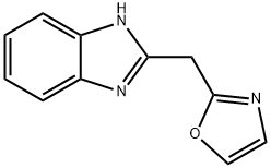 1H-Benzimidazole,2-(2-oxazolylmethyl)-(9CI) Struktur