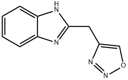 1H-Benzimidazole,2-(1,2,3-oxadiazol-4-ylmethyl)-(9CI) Struktur