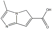 5H-Pyrrolo[1,2-a]imidazole-6-carboxylicacid,3-methyl-(9CI) Struktur